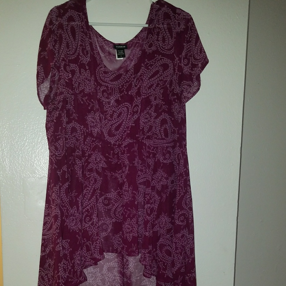 Torrid high lo shirt dress perhaps?